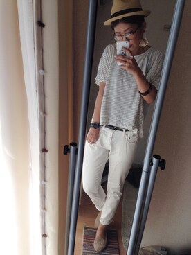 ham.さん（レディース・165cm）の夏コーディネート