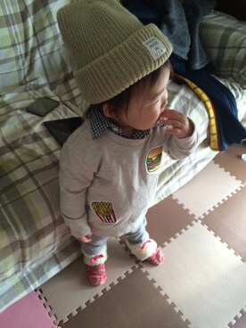 na-mamaさん(キッズ・80cm)の冬コーディネート