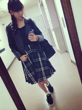 布川桃花さん(レディース・164cm)の秋コーディネート