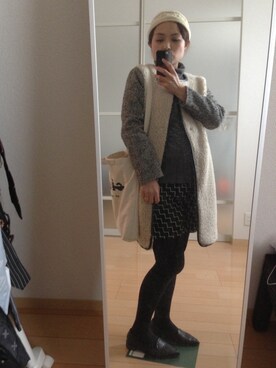 eriさん（レディース・148cm）の冬コーディネート