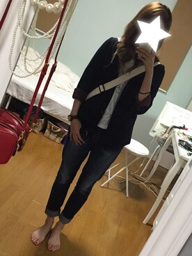「reefur」｜「アイテム（アクセサリー）」を使った、kanaさん（レディース・167cm）の秋コーディネート