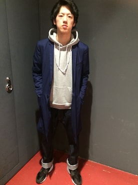 「air huarache」｜shinjiさん（メンズ・174cm）の春コーディネート