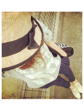 おまゆさん（レディース・156cm）の夏コーディネート