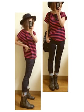 おまゆさん（レディース・156cm）の夏コーディネート