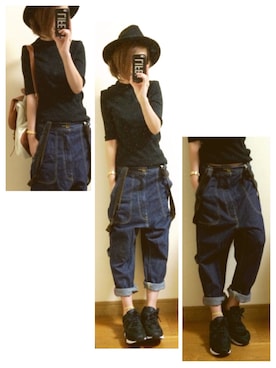 おまゆさん（レディース・156cm）の秋コーディネート