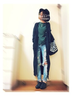 おまゆさん（レディース・156cm）の秋コーディネート