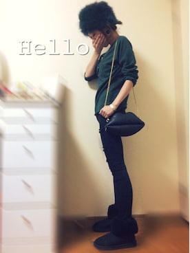 おまゆさん（レディース・156cm）の秋コーディネート