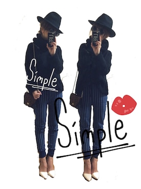 おまゆさん（レディース・156cm）の秋コーディネート