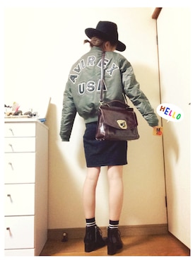 おまゆさん（レディース・156cm）の秋コーディネート