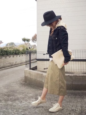 おまゆさん（レディース・156cm）の冬コーディネート