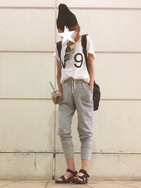 おまゆさん（レディース・156cm）の夏コーディネート