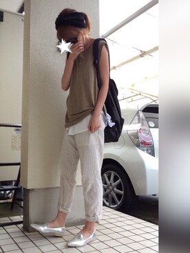 おまゆさん（レディース・156cm）の夏コーディネート