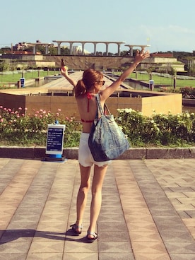 おまゆさん（レディース・156cm）の夏コーディネート