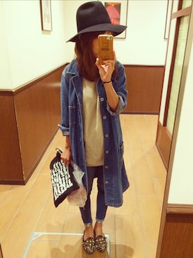 おまゆさん(レディース・156cm)の秋コーディネート