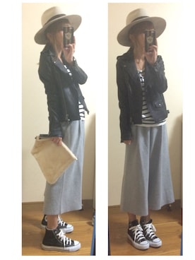 おまゆさん（レディース・156cm）の秋コーディネート