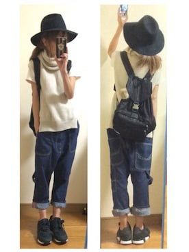 おまゆさん（レディース・156cm）の秋コーディネート