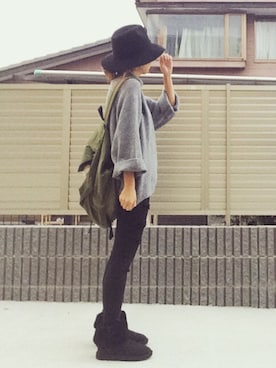 おまゆさん(レディース・156cm)の秋コーディネート