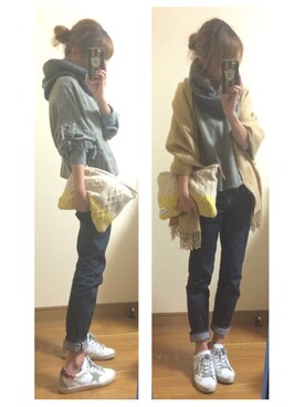 おまゆさん（レディース・156cm）の秋コーディネート