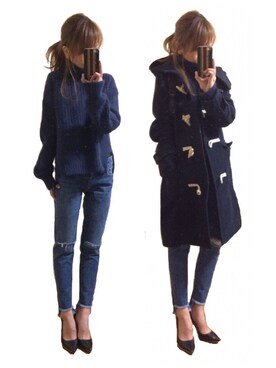 おまゆさん（レディース・156cm）の冬コーディネート