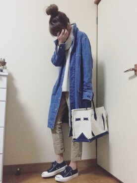 おまゆさん（レディース・156cm）の冬コーディネート