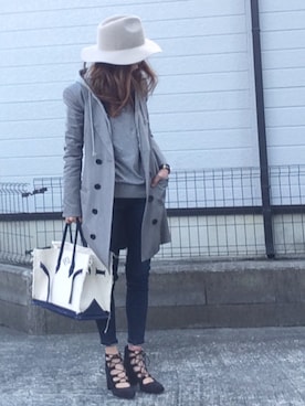 おまゆさん(レディース・156cm)の冬コーディネート