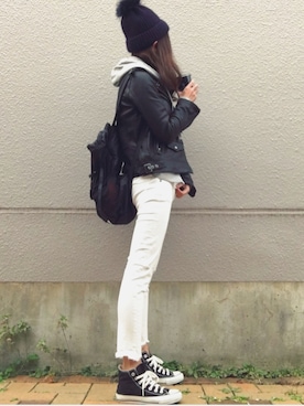 おまゆさん（レディース・156cm）の秋コーディネート