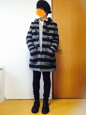 「URBAN RESEARCH（アーバンリサーチ）のアイテム（ダッフルコート）」を使った、kenさん（メンズ・165cm）の冬コーディネート