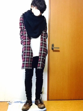 「Lui's（ルイス）のアイテム（その他）」を使った、kenさん（メンズ・165cm）の冬コーディネート