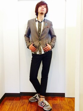 imaiさん（メンズ・180cm）の秋コーディネート