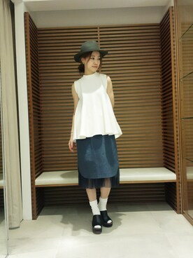 rumi yamaneさん（レディース・161cm）の冬コーディネート