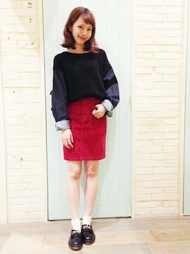 かとまりさん（レディース・165cm）の秋コーディネート