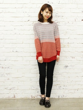 かとまりさん（レディース・165cm）の秋コーディネート