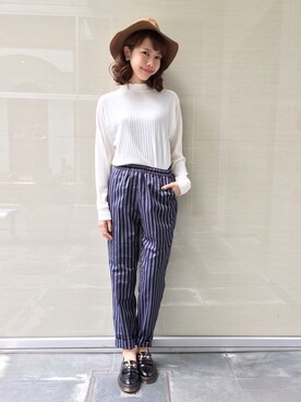 かとまりさん（レディース・165cm）の秋コーディネート