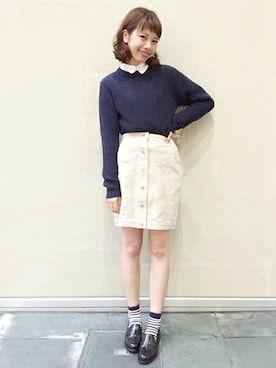 かとまりさん（レディース・165cm）の秋コーディネート
