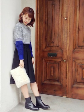 かとまりさん（レディース・165cm）の冬コーディネート