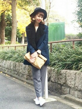 かとまりさん（レディース・165cm）の冬コーディネート