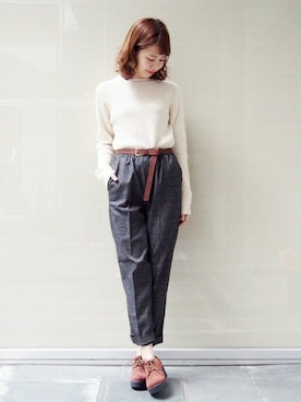 かとまりさん（レディース・165cm）の冬コーディネート