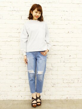 かとまりさん（レディース・165cm）の冬コーディネート