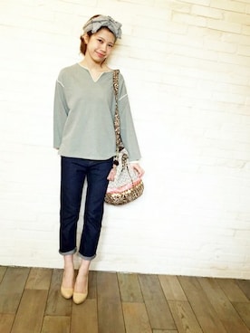 かとまりさん（レディース・165cm）の春コーディネート