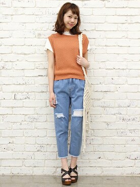 かとまりさん（レディース・165cm）の春コーディネート