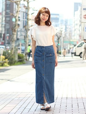 かとまりさん(レディース・165cm)の春コーディネート