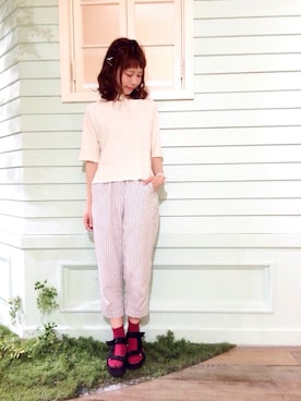 かとまりさん（レディース・165cm）の春コーディネート