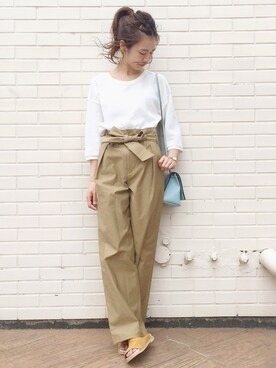 「sheta」｜かとまりさん（レディース・165cm）の春コーディネート