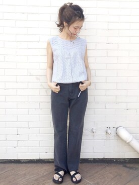 かとまりさん（レディース・165cm）の夏コーディネート