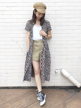かとまりさん（レディース・165cm）の夏コーディネート