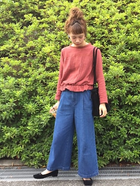 かとまりさん（レディース・165cm）の秋コーディネート