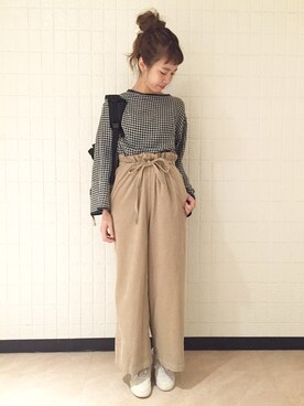 かとまりさん（レディース・165cm）の秋コーディネート