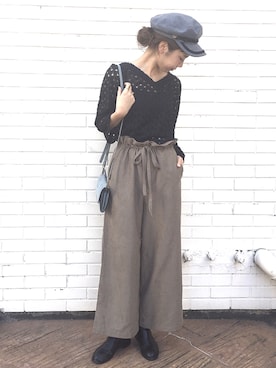 かとまりさん（レディース・165cm）の秋コーディネート