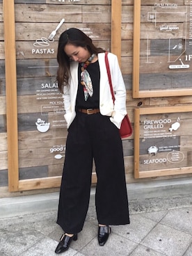 YUKAKO.❥さん（レディース・155cm）の秋コーディネート