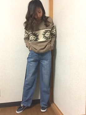 YUKAKO.❥さん(レディース・155cm)の冬コーディネート